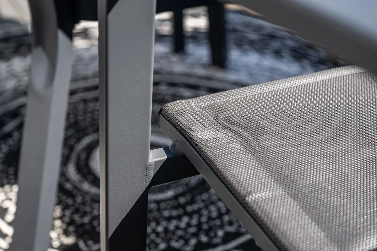 Cosmo dining fauteuil - rope natural - gevuld textileen