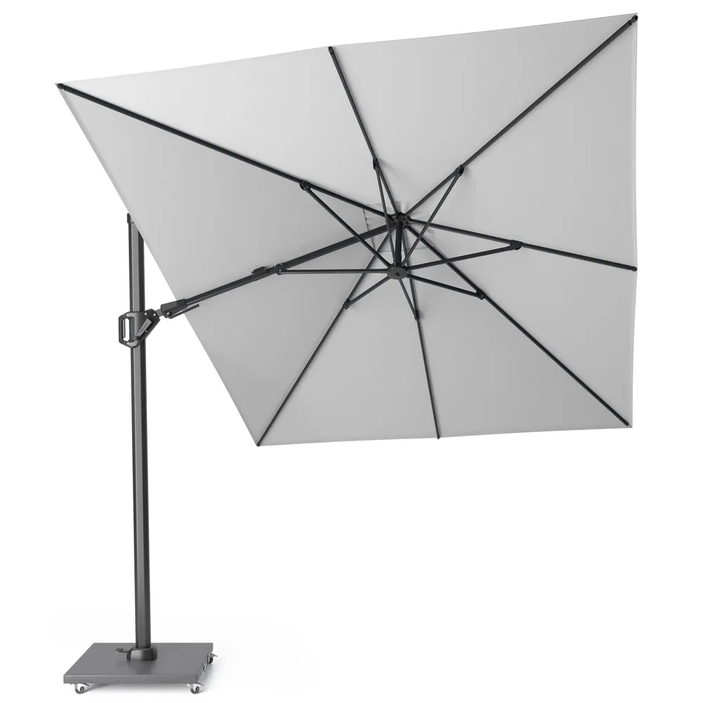 Platinum Sun & Shade zweefparasol Challenger T² 350x260 wit