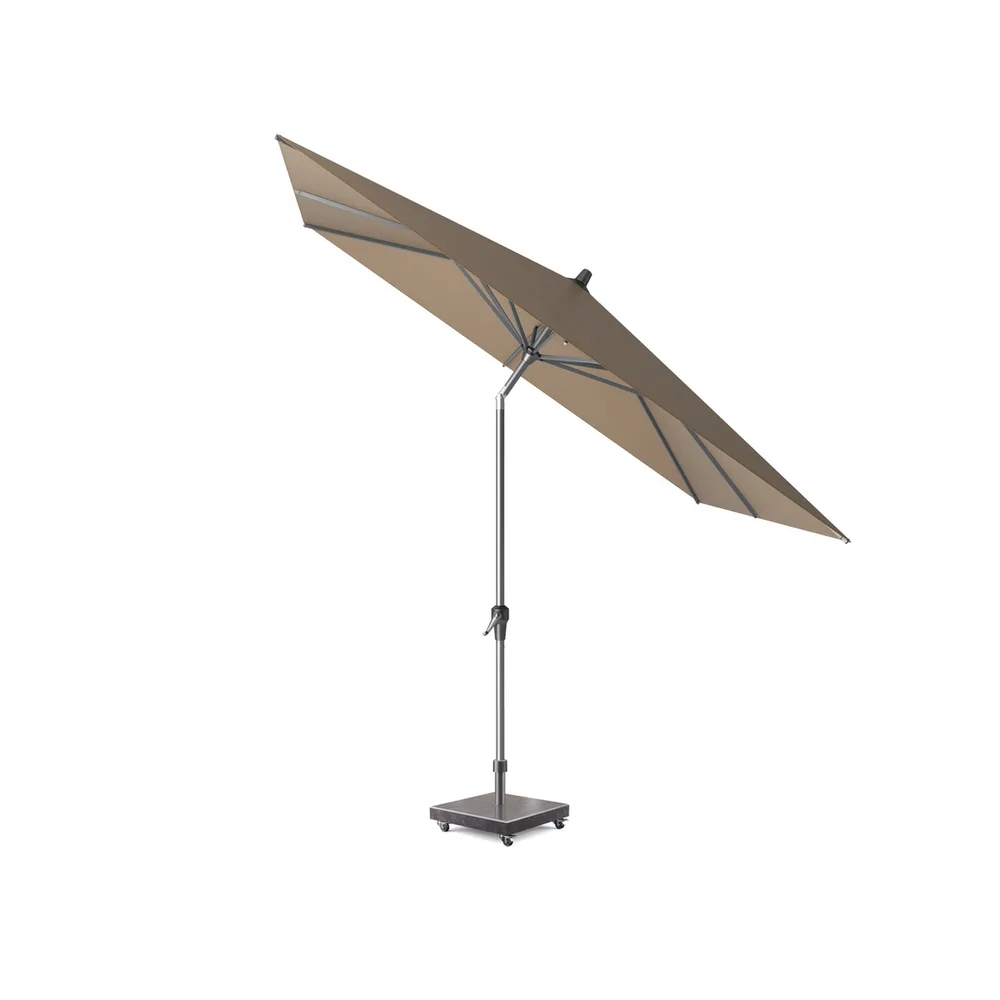 Platinum Sun & Shade parasol Riva 250x250 taupe