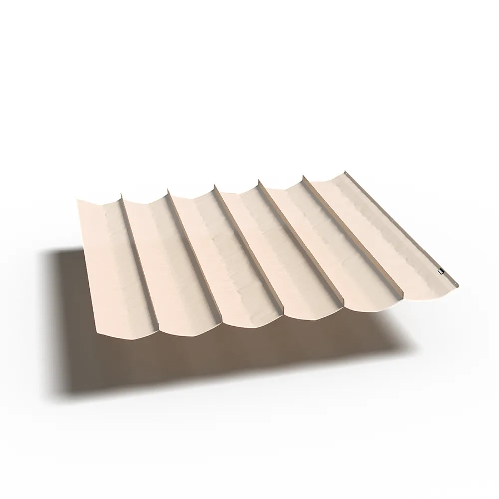 Platinum Sun & Shade Coolfit harmonica schaduwdoek, B290xL400cm, Ecru wit