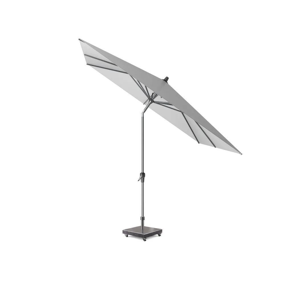 Platinum Sun & Shade parasol Riva 250x250 lichtgrijs