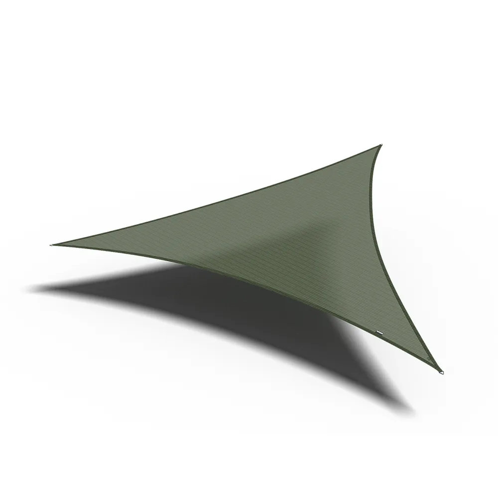 Platinum Sun & Shade Coolfit schaduwdoek driehoek, 360x360x360cm, Olijf