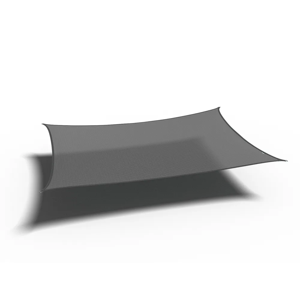 Platinum Sun & Shade Coolfit schaduwdoek rechthoek, 500x300cm, Antraciet