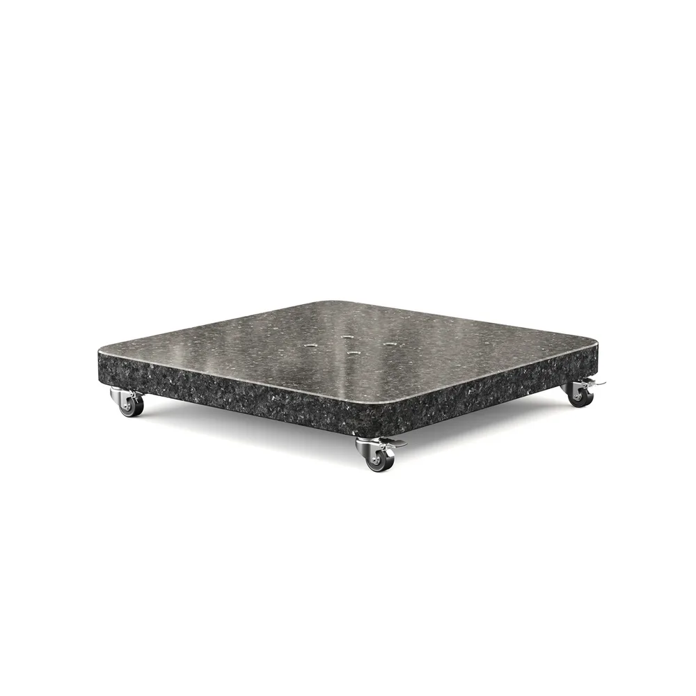 Platinum Sun & Shade parasolvoet Ancona Round Edge 120 kg graniet