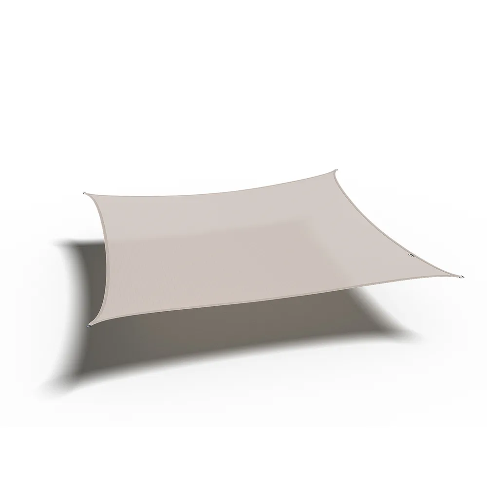 Platinum Sun & Shade Coolfit schaduwdoek vierkant, 500x500cm, Greige