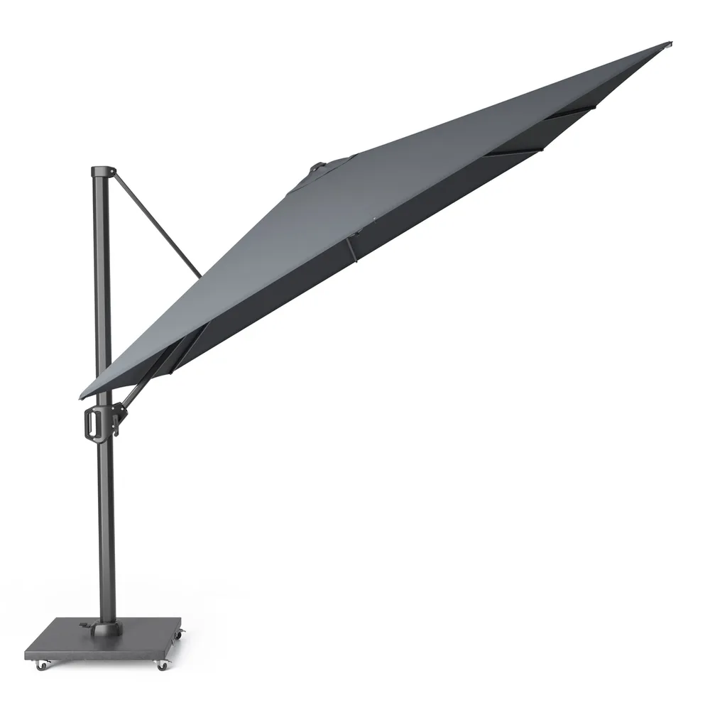 Platinum Sun & Shade zweefparasol Challenger T¹ 300x300 antraciet