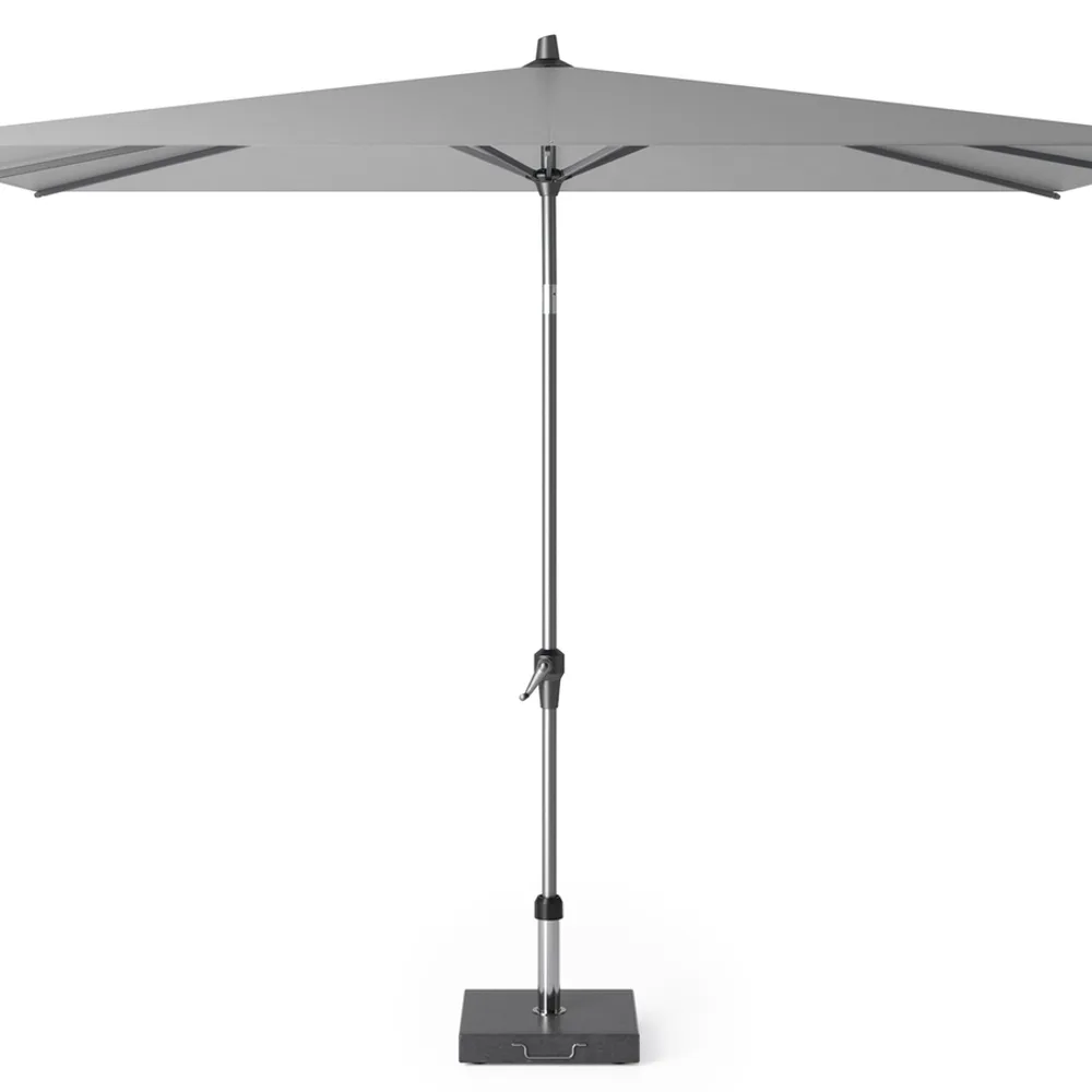 Platinum Sun & Shade parasol Riva 300x200 lichtgrijs