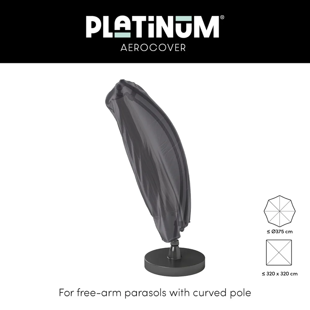Platinum AeroCover Zweefparasolhoes H250x85