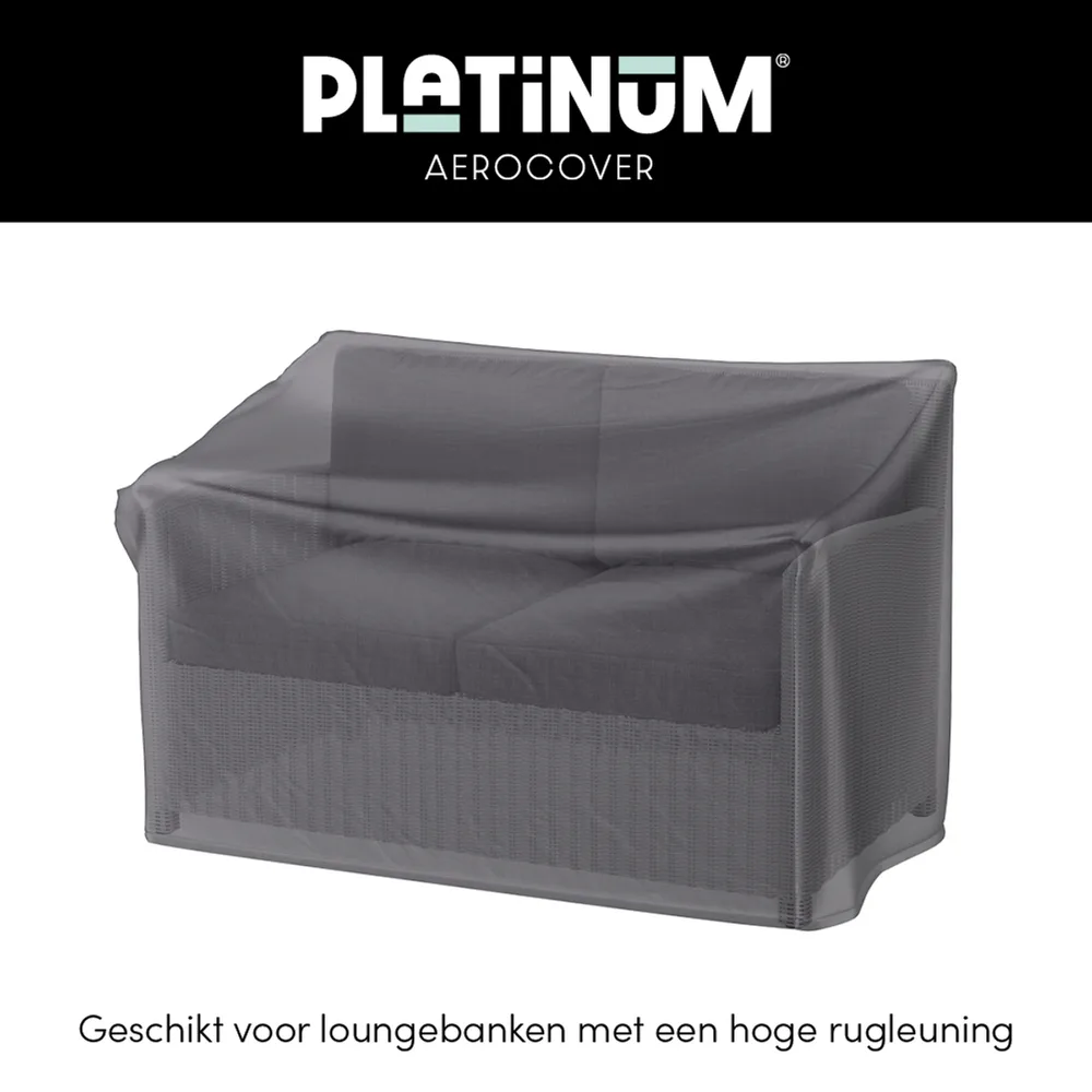Platinum AeroCover Loungebankhoes hoge rug 140x90xH65/90