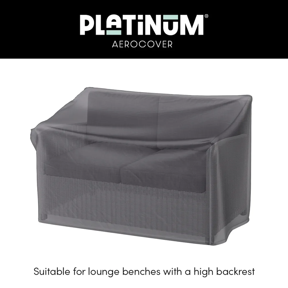 Platinum AeroCover Loungebankhoes hoge rug 140x90xH65/90