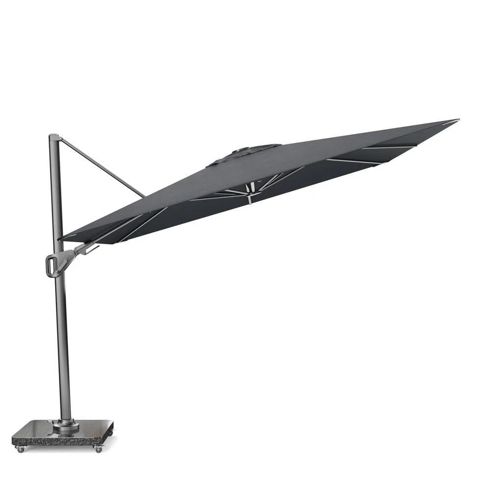Platinum Sun & Shade zweefparasol Nexus T² Premium 300x300 Faded black