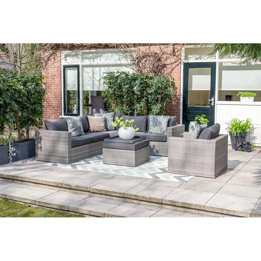 Cayman II lounge fauteuil organic grey - afbeelding 3