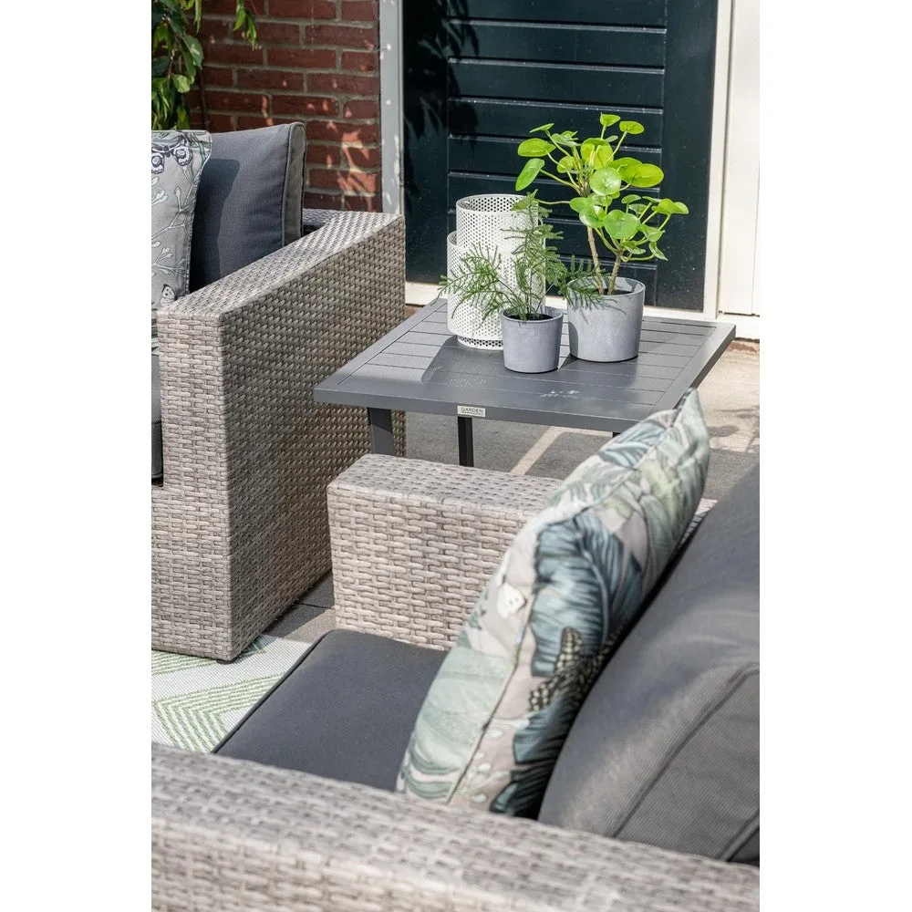 Cayman II lounge fauteuil organic grey - afbeelding 5
