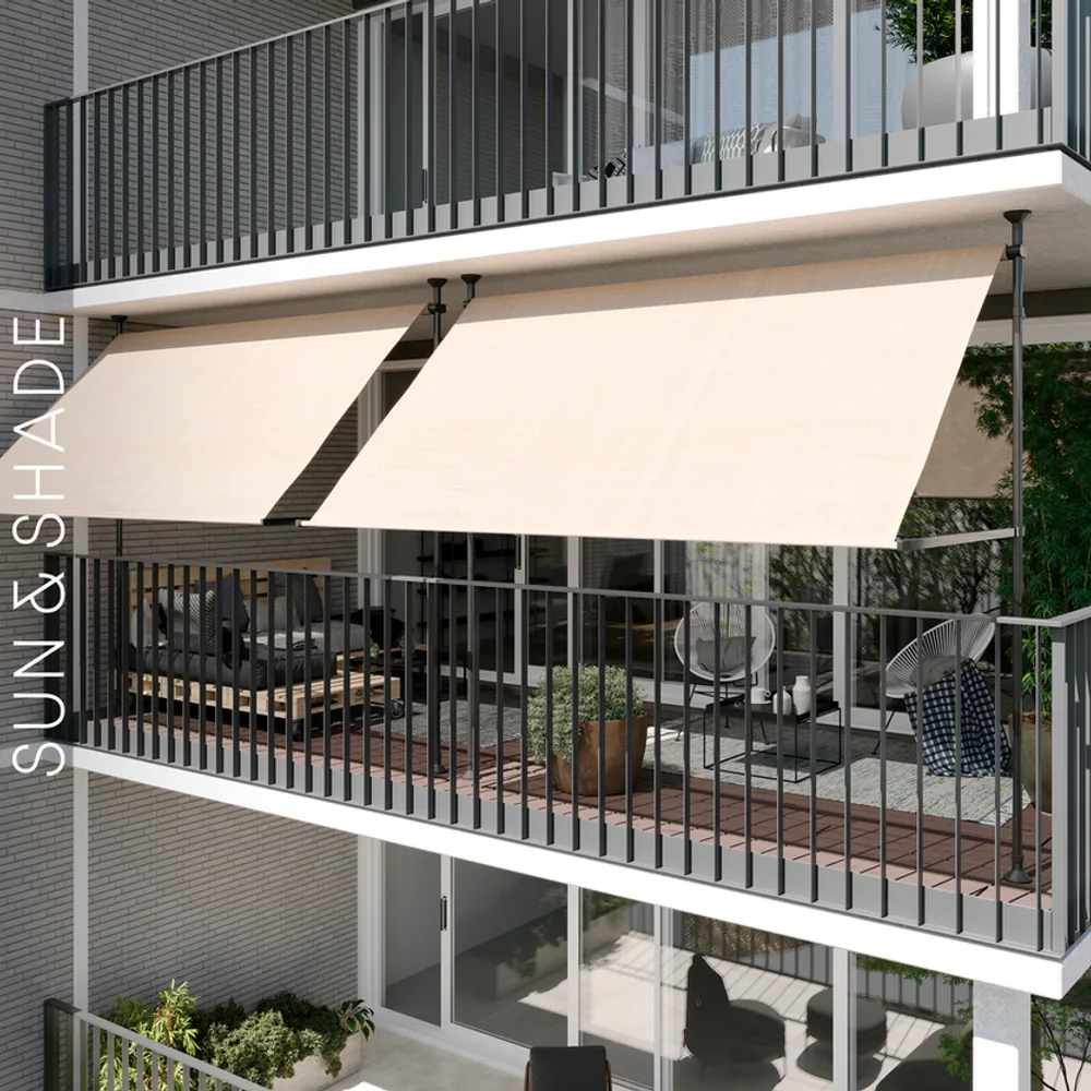 Platinum Sun & Shade Coolfit rolgordijn, B148xL240cm, Antraciet