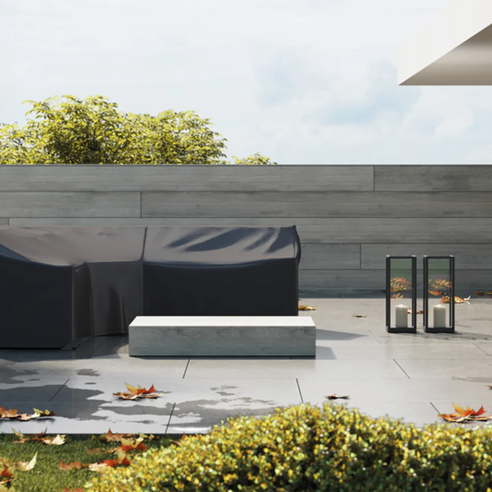 Platinum AeroCover Loungesethoes hoekset links 355x275x100xH70