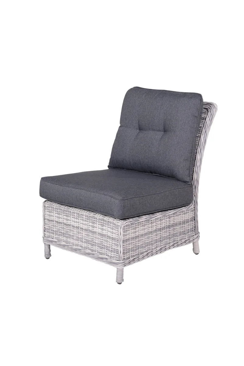 Garden Impressions Milwaukee midden element - cloudy grey - reflex black