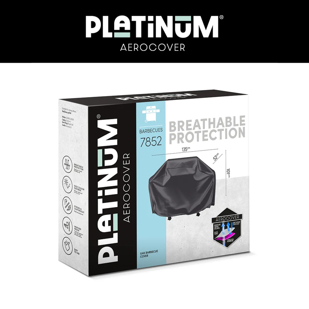 Platinum AeroCover Gasbarbecue hoes 135x52xH101
