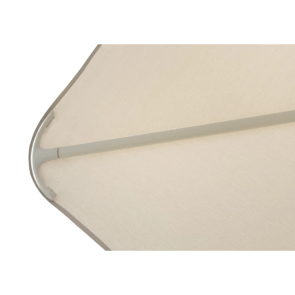 Platinum Sun & Shade zweefparasol Nexus T² Premium Sandstone 300x300 Champagne