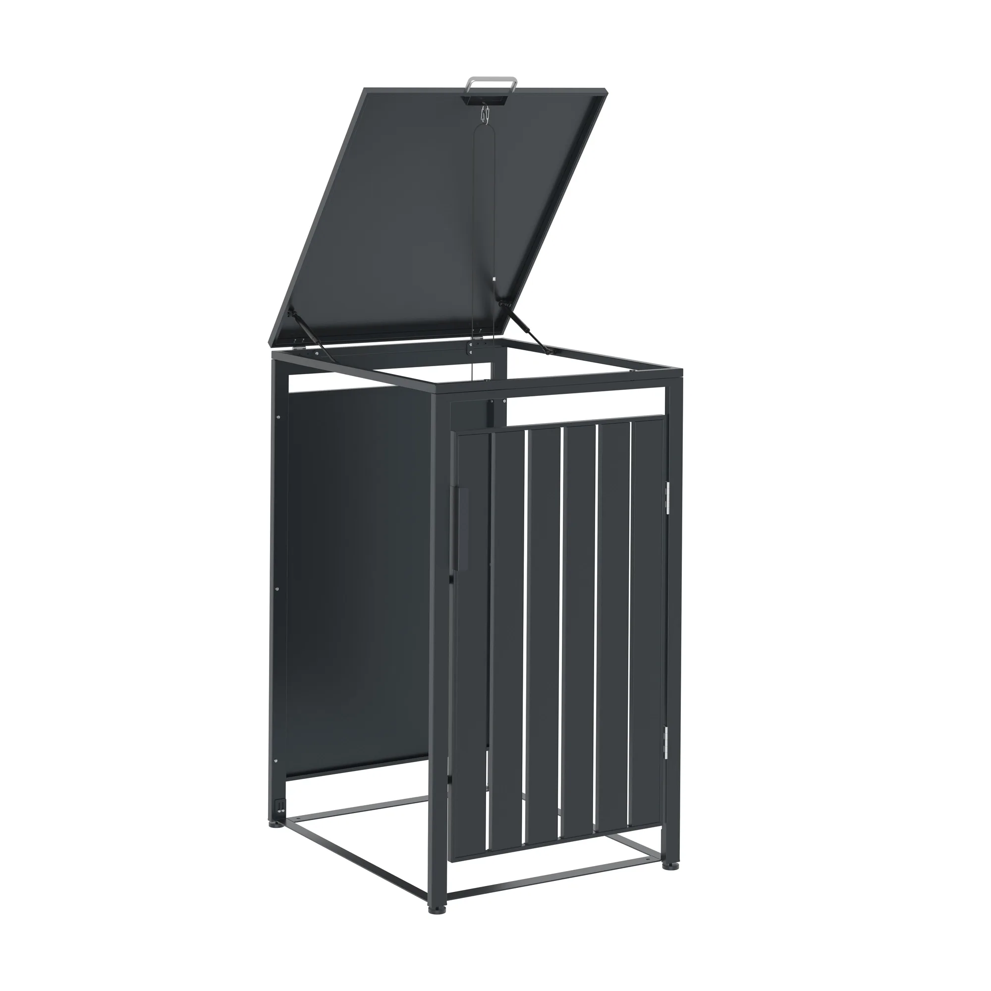 Garden Impressions containerbox BinPort uitbreiding - 68x80x118 cm - carbon black