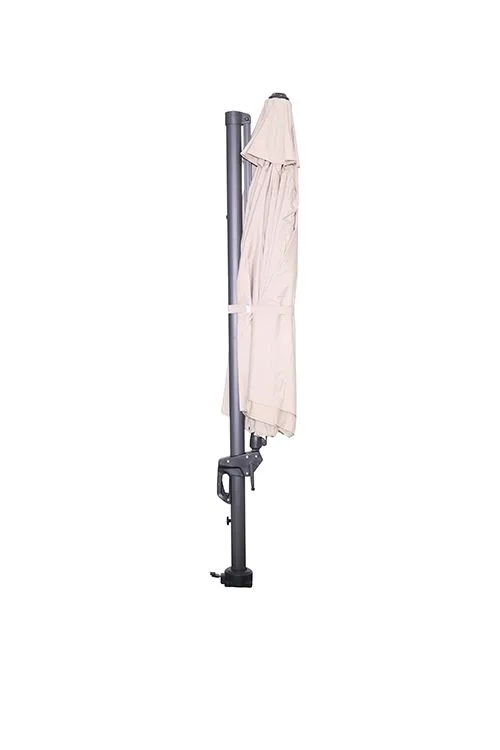 Garden Impressions Hawaii parasol - Ø350 cm - carbon black - ecru