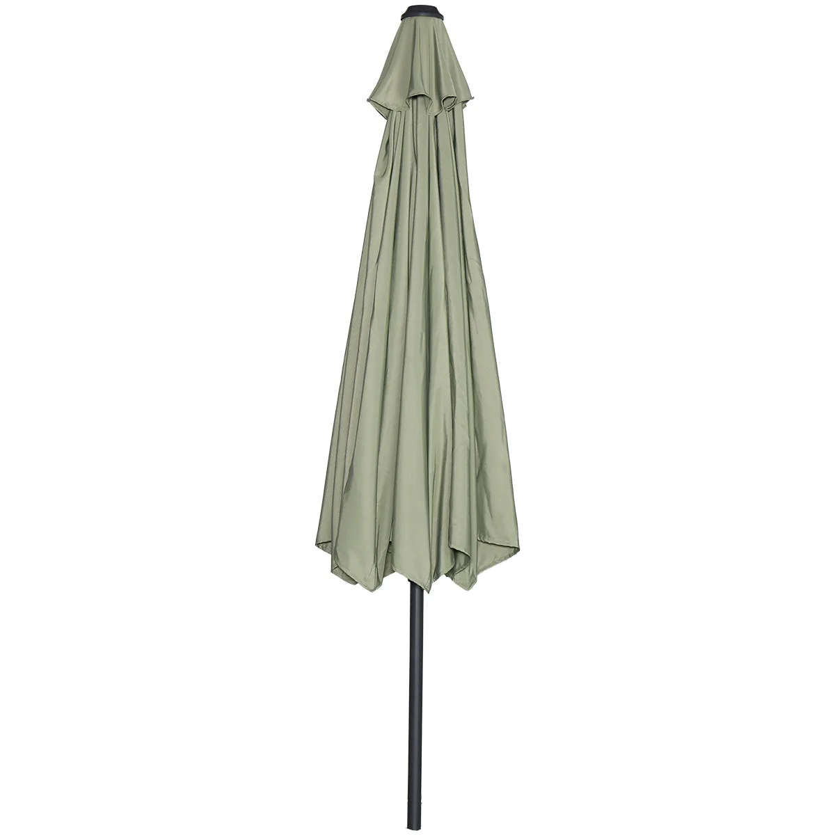Garden Impressions Lotus parasol - Ø300 cm - carbon black - olijf