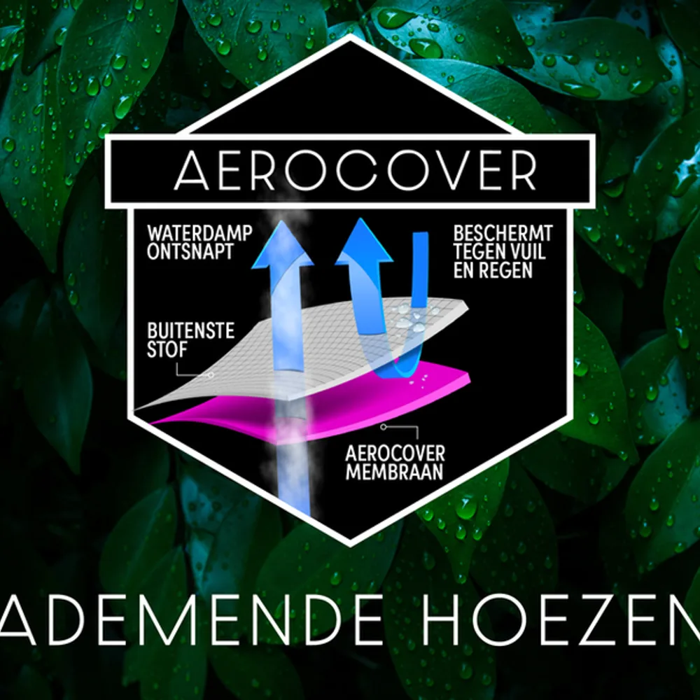 Platinum AeroCover Loungestoelhoes hoge rug 78x78xH65/90