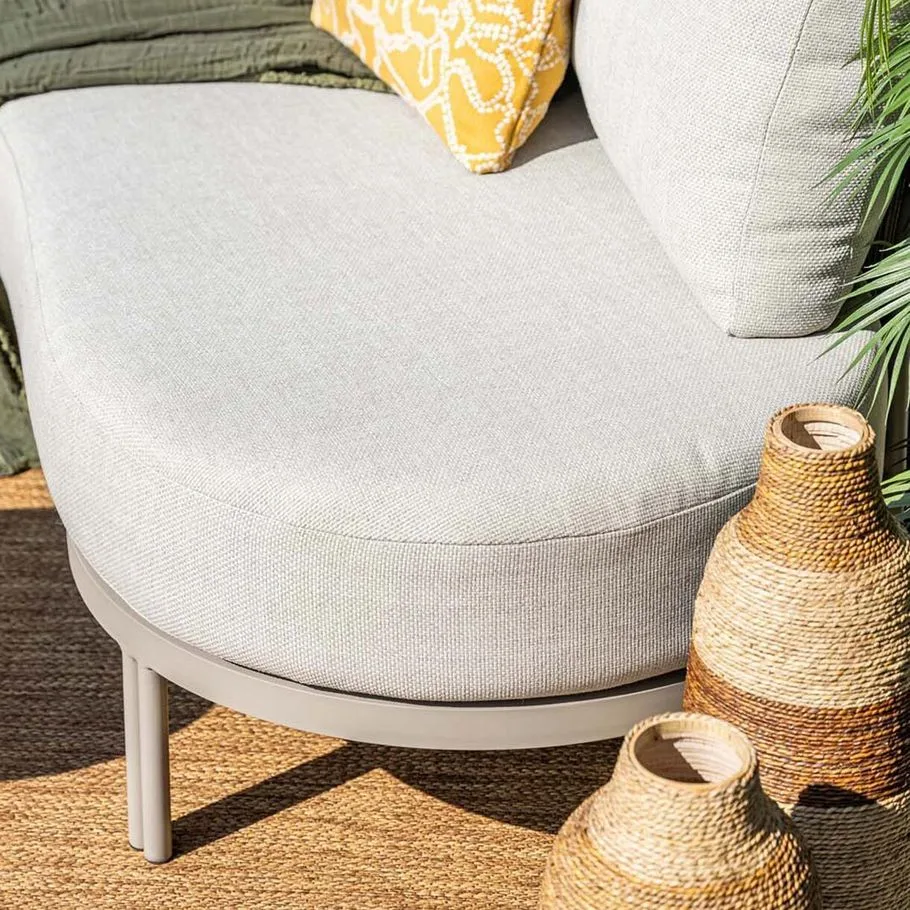 Tirolo lounge sofa taupe - Garden Impressions