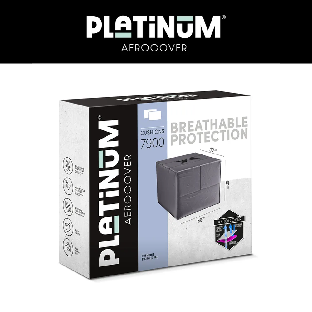 Sac à coussins Platinum AeroCover 80x80x60 cm