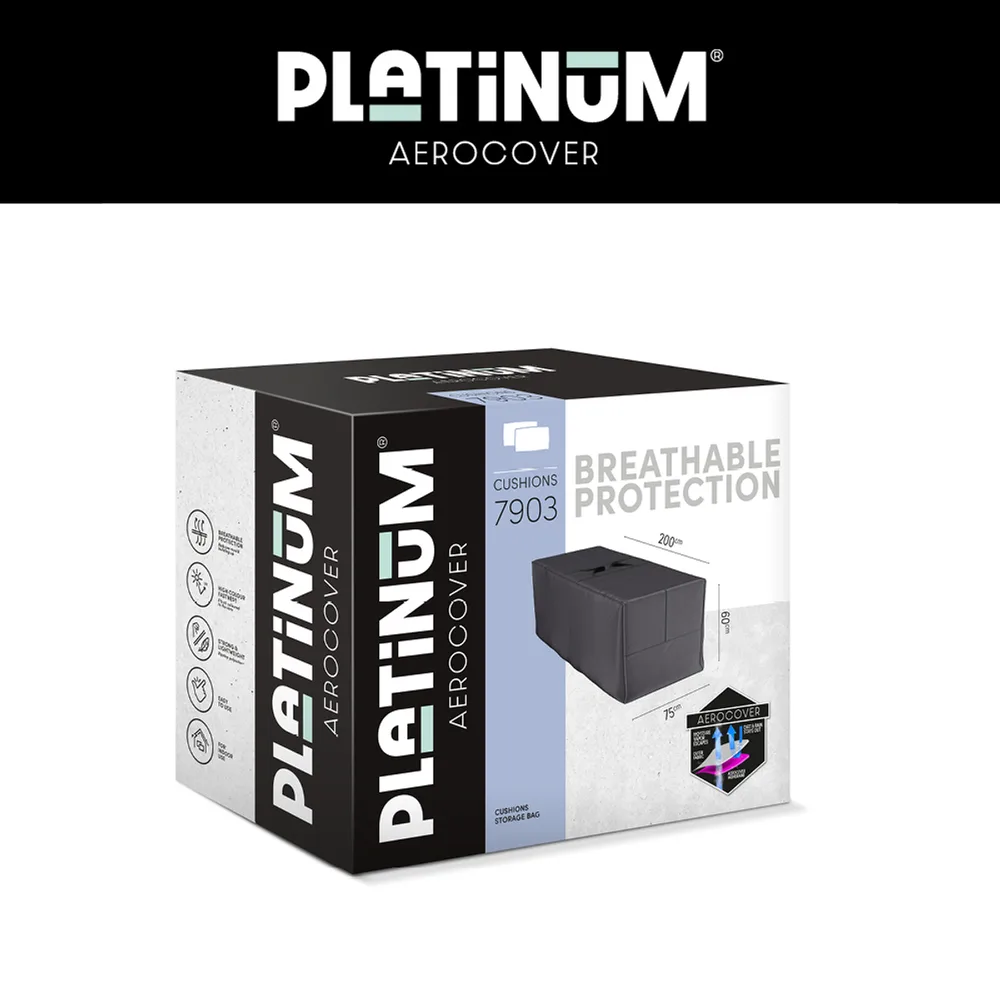Sac à coussins Platinum AeroCover 200x75x60 cm
