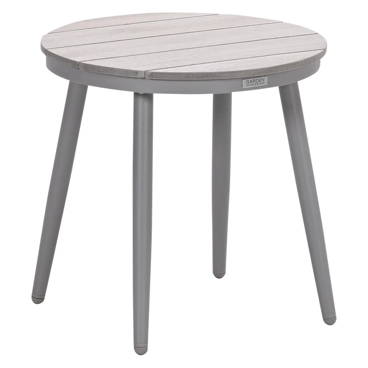 Garden Impressions Margriet table d'appoint Ø50xH48 cm - taupe - aspect teck clair