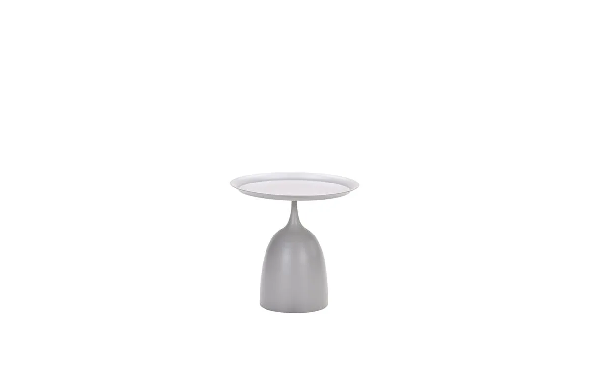 Table d'appoint Mioala - diamètre 50xH48 cm - taupe