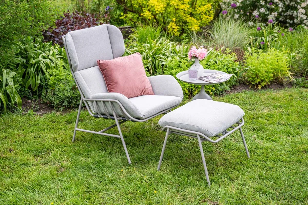 Table d'appoint Mioala - diamètre 50xH48 cm - taupe