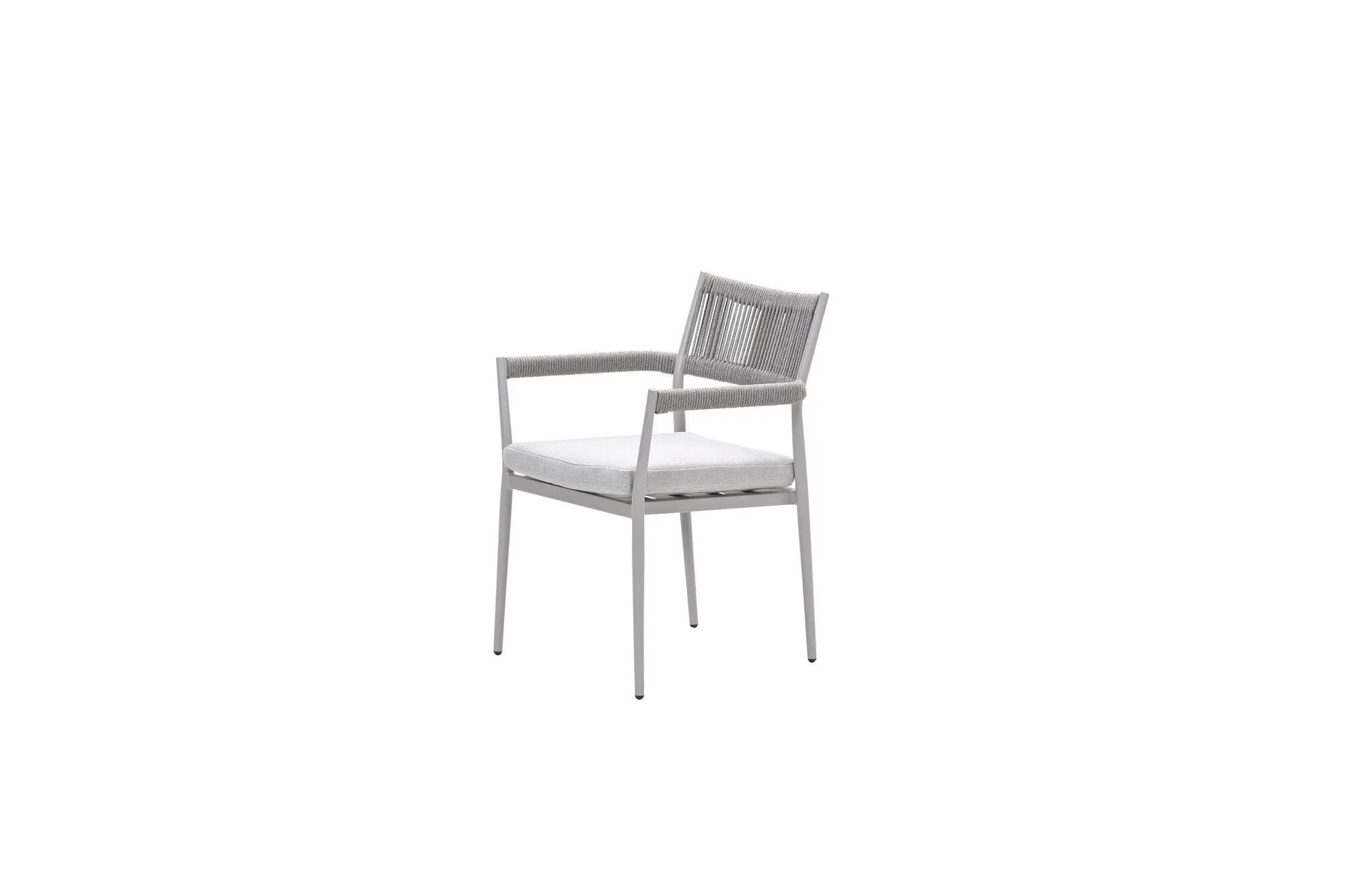 Barcelona dining fauteuil - taupe -  rope grey sand - valley sand