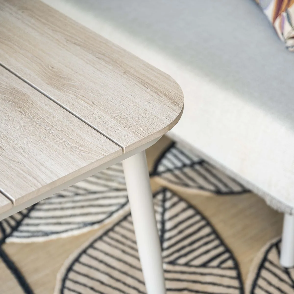 Garden Impressions Margriet table de jardin lounge-salle à manger - 160x90 cm - taupe