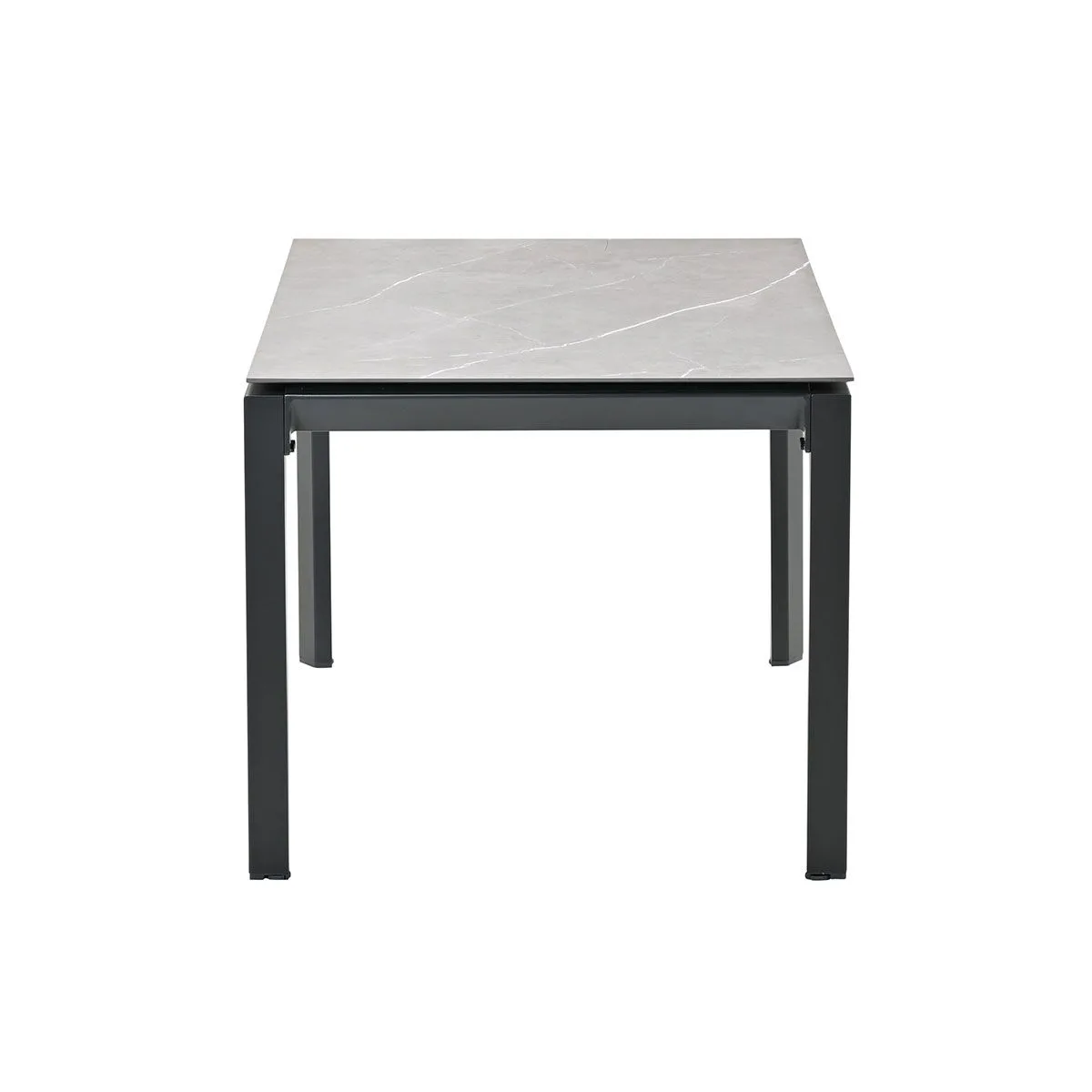 Table de jardin à manger Garden Impressions Domingo - 160x90cm - aluminium gris
