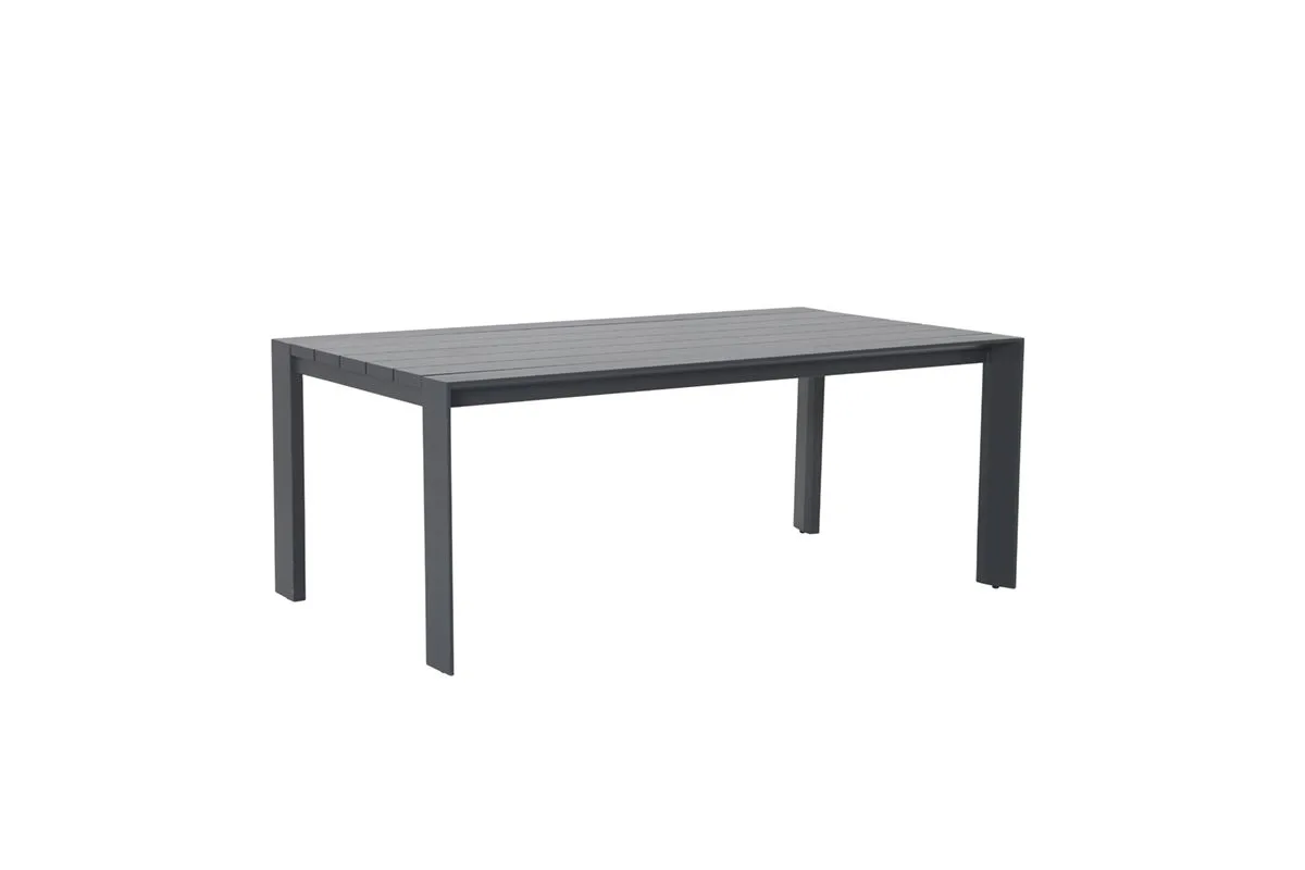 Levanto lounge-diningtafel - 170x97 cm - carbon black