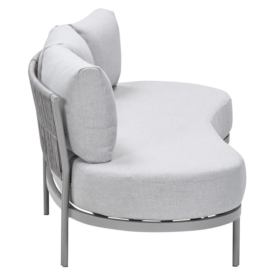 Tirolo lounge sofa taupe - Garden Impressions