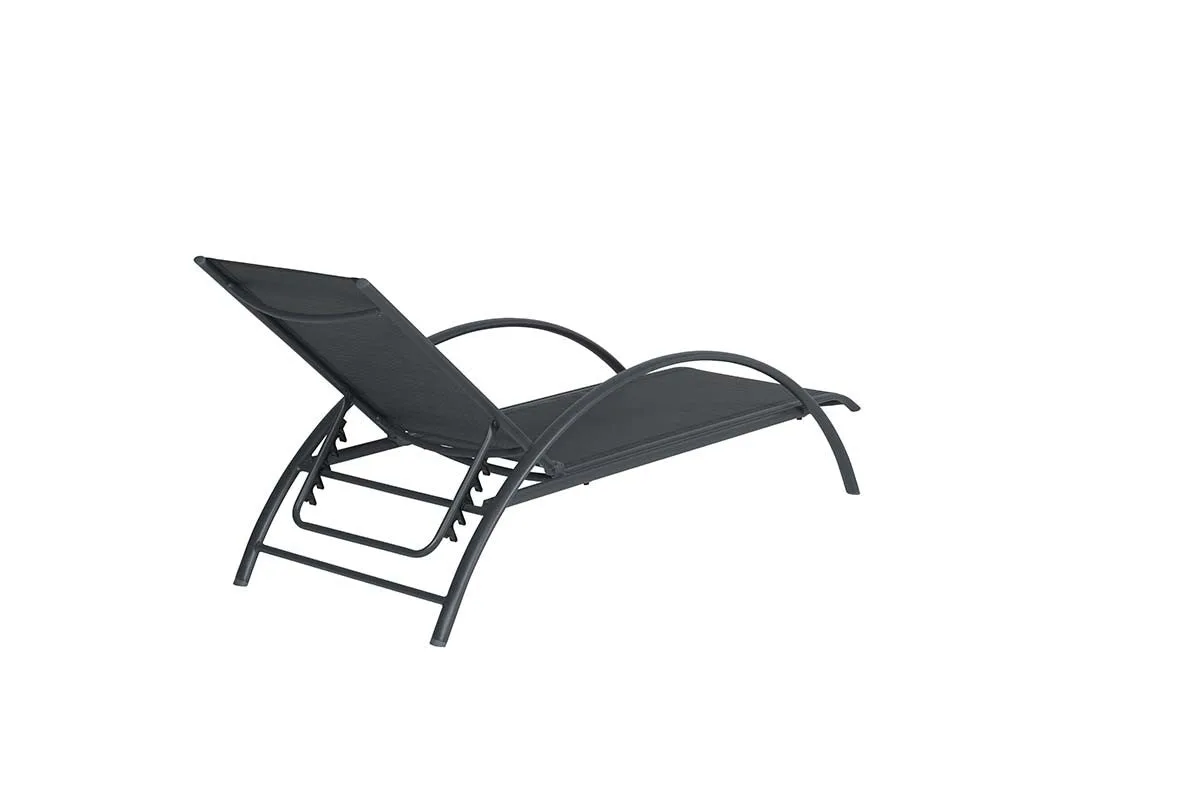 Limone ligbed - carbon black - antraciet