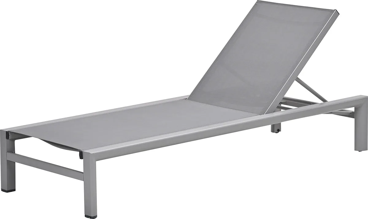 Garden Impressions Salsa aluminium ligbed - taupe - taupe textileen