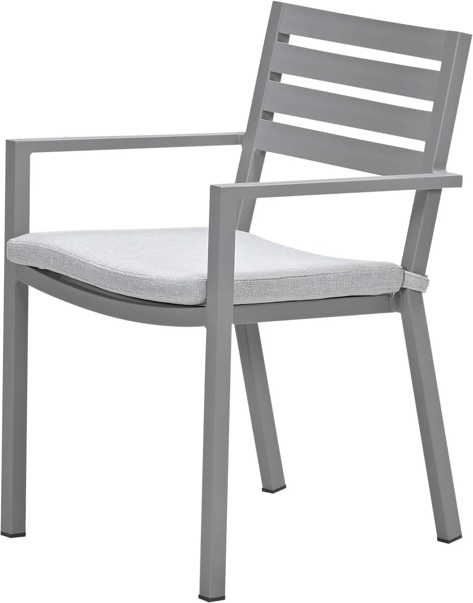 Garden Impressions Oklahoma dining stoel taupe valley sand — set van 4 - afbeelding 3