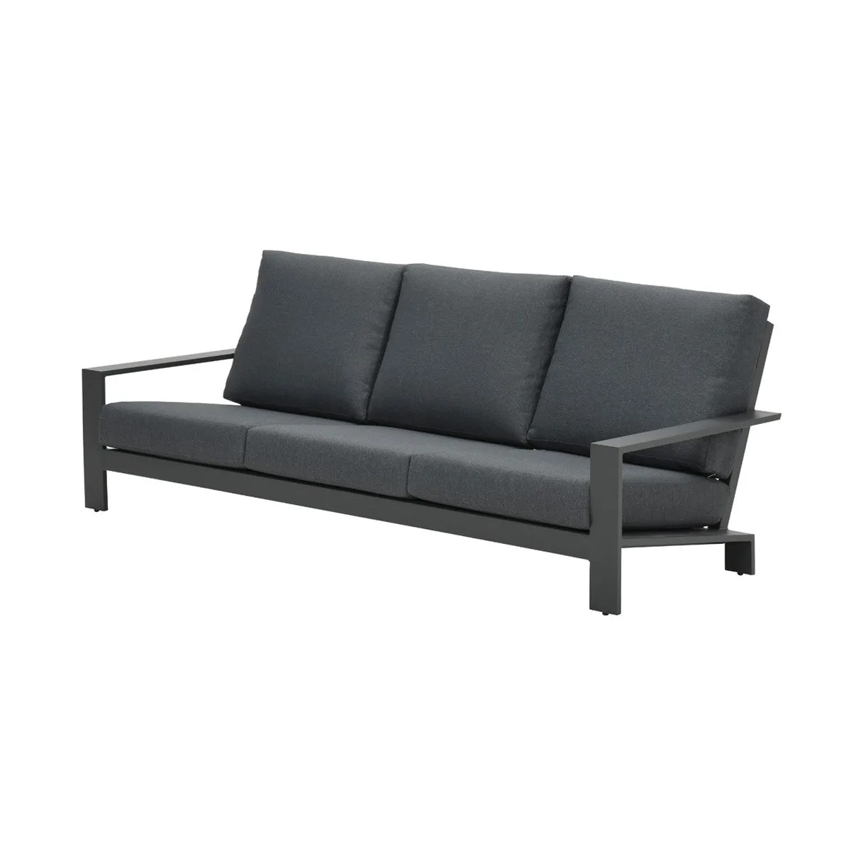 Lincoln 3-zitsbank - carbon black - reflex black