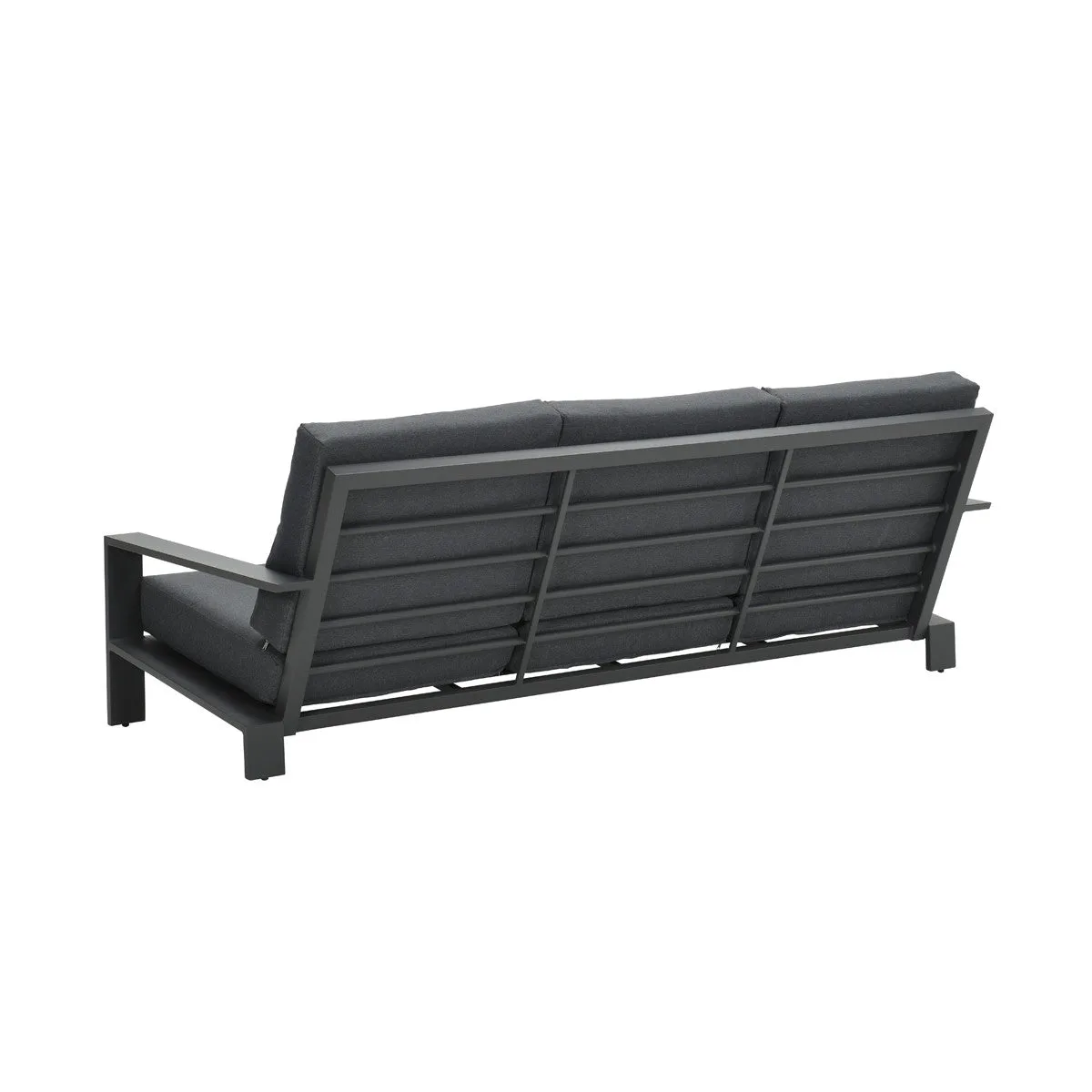 Lincoln 3-zitsbank - carbon black - reflex black