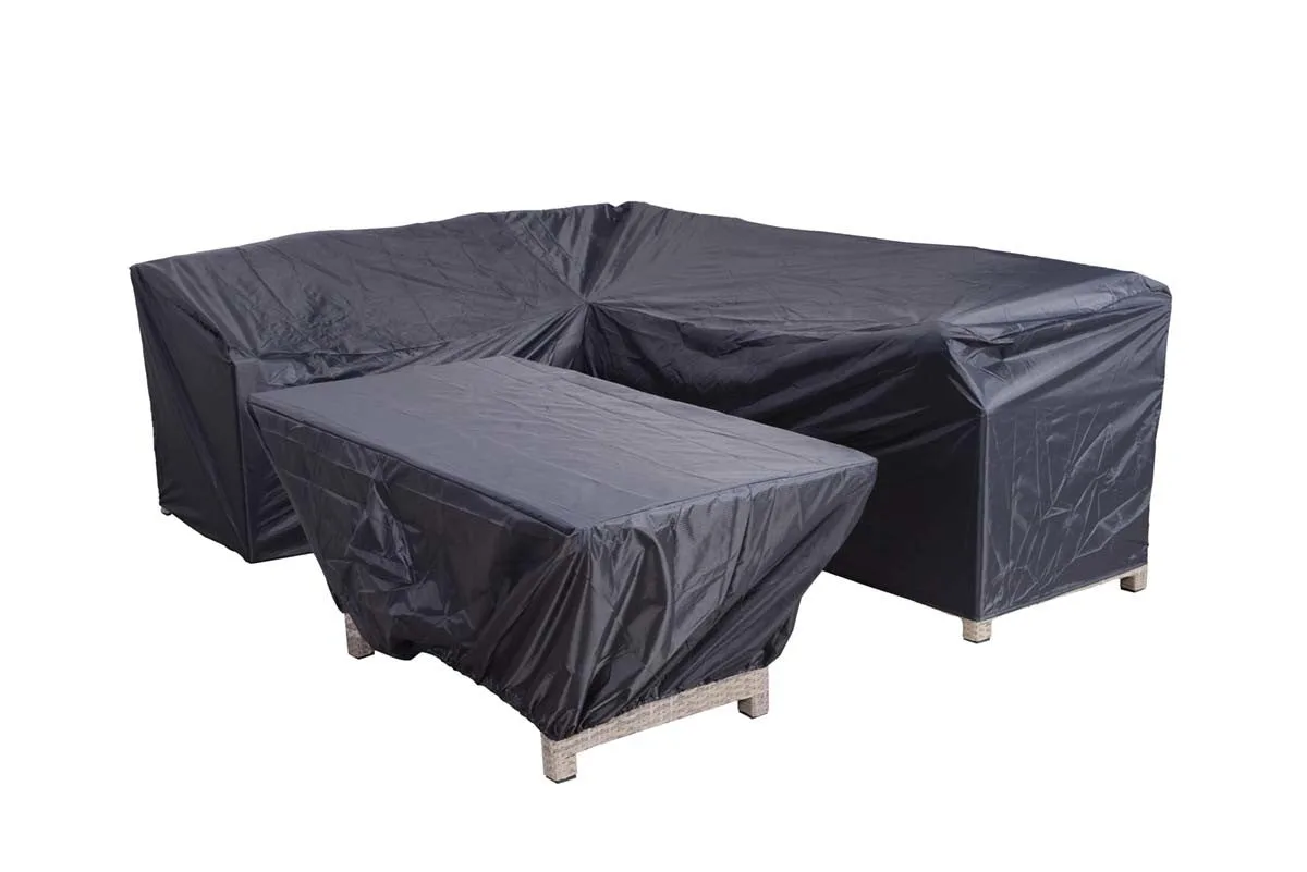 Coverit voor lounge-diningset rechts - 210/270x85xH90 en 165x95xH70