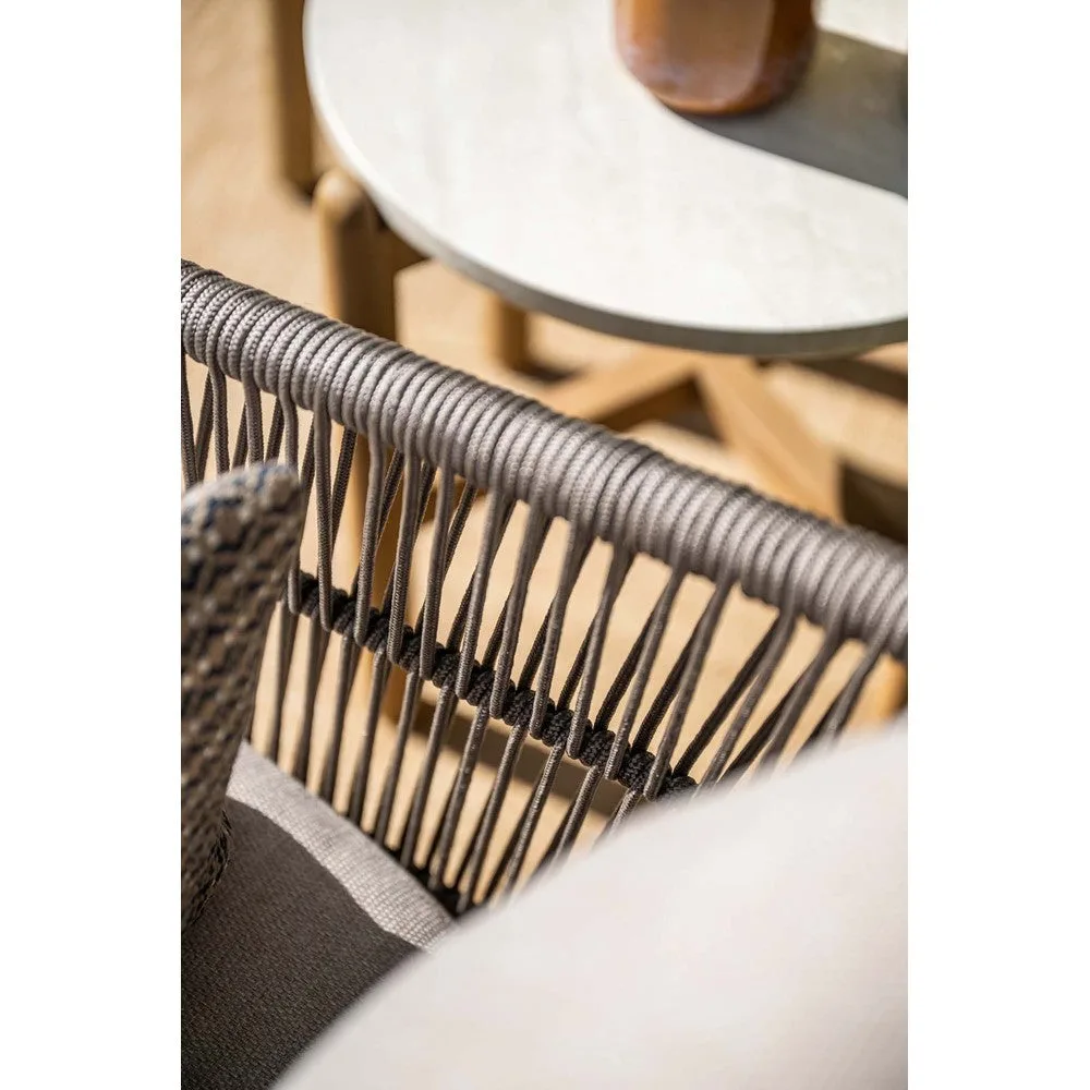 Garden Impressions Talara loungeset 3-delig acacia white wash taupe - afbeelding 9