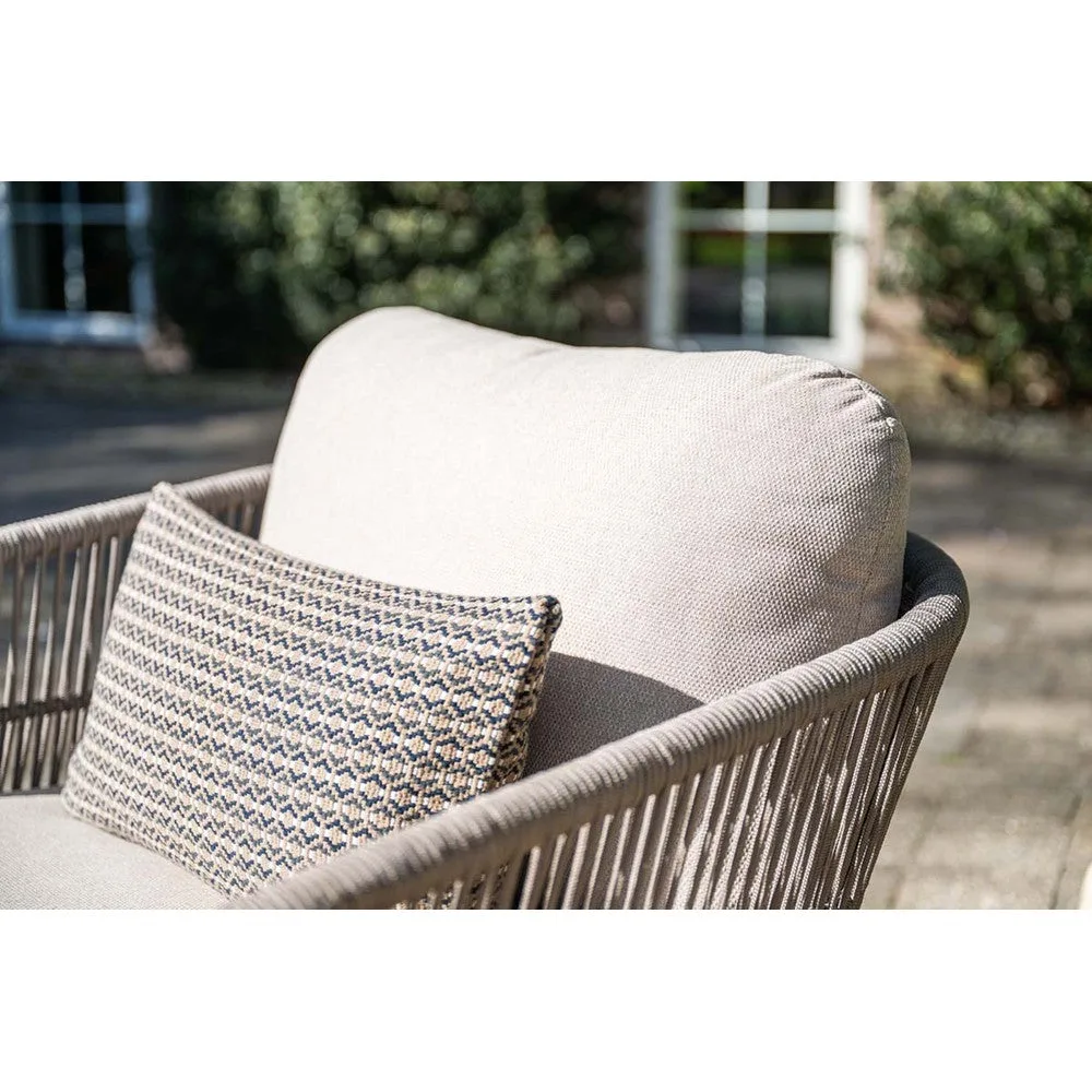Garden Impressions Talara loungeset 3-delig acacia white wash taupe - afbeelding 11