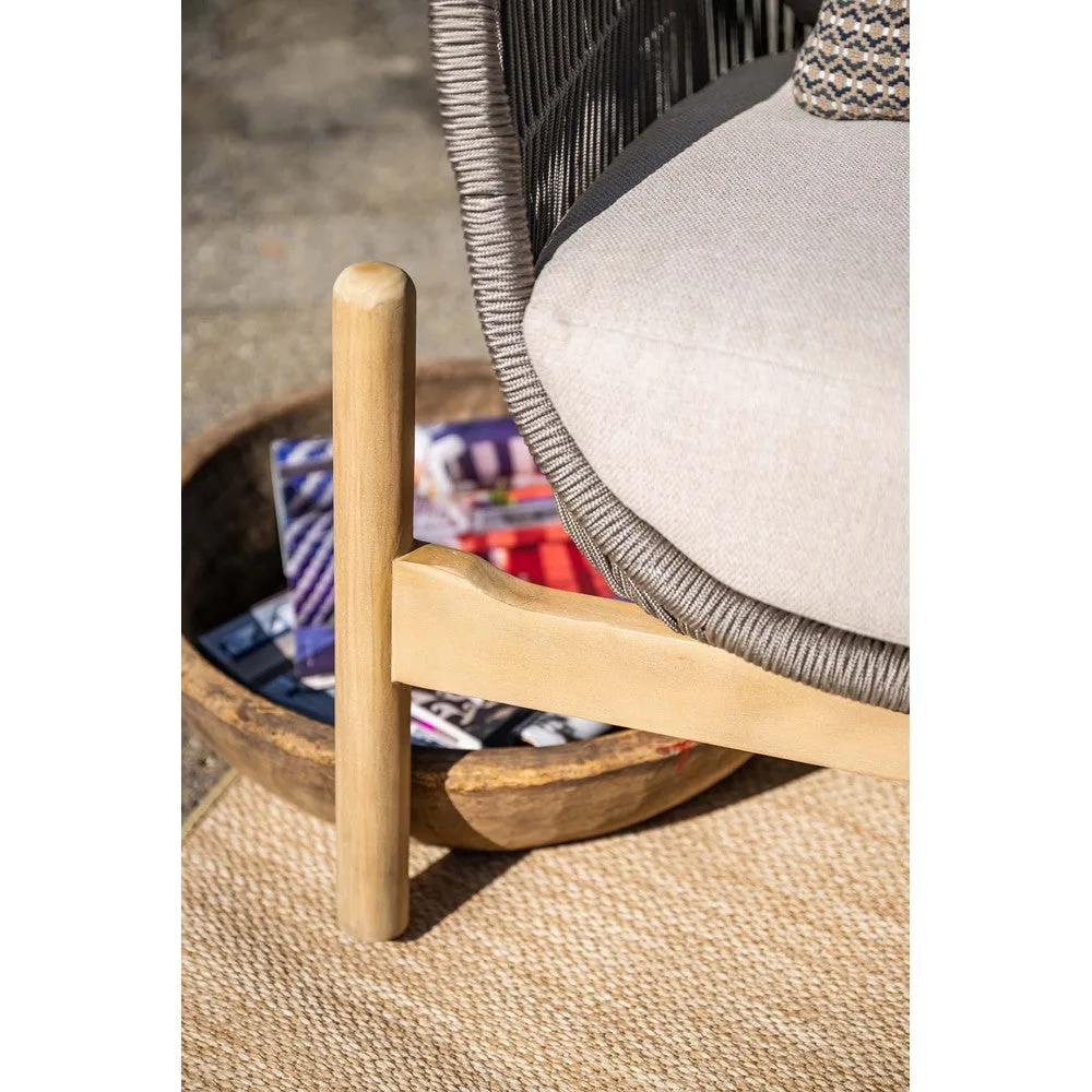 Garden Impressions Talara loungeset 3-delig acacia white wash taupe - afbeelding 14