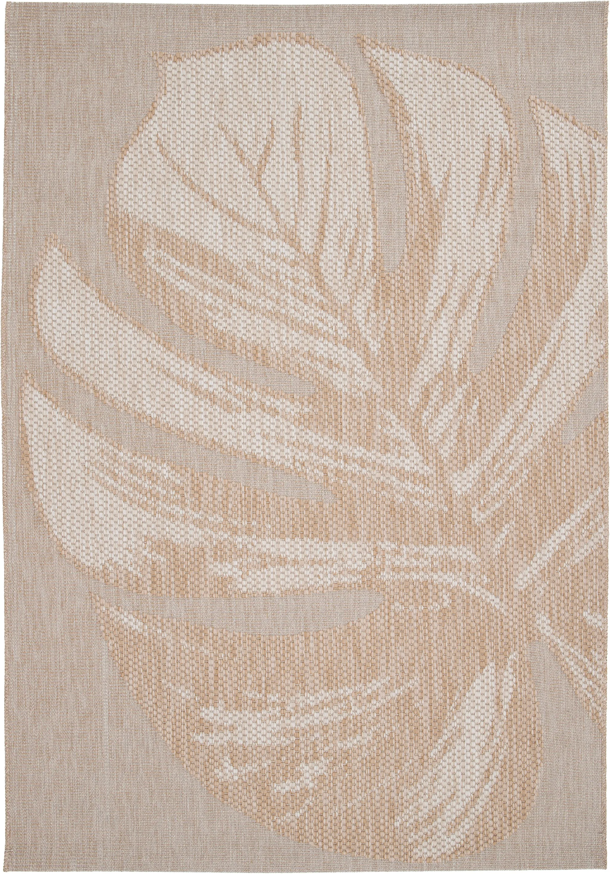 Garden Impressions Naturalis buitenkleed - 160x230 cm - leaf taupe