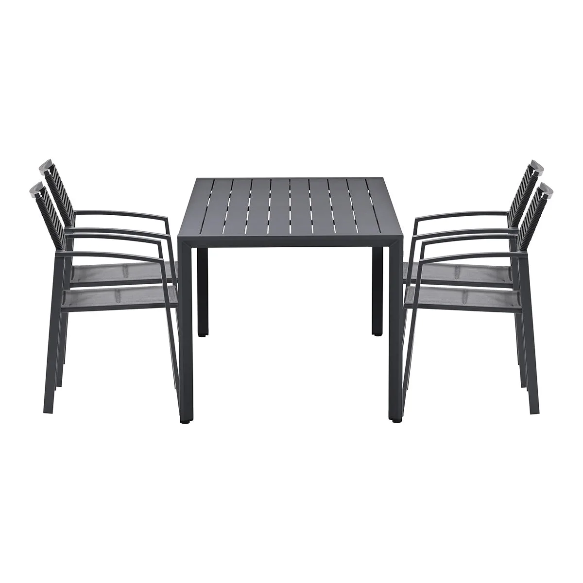 Garden Impressions Cosmo/Felini tuinset 4 personen met tafel 160 cm
