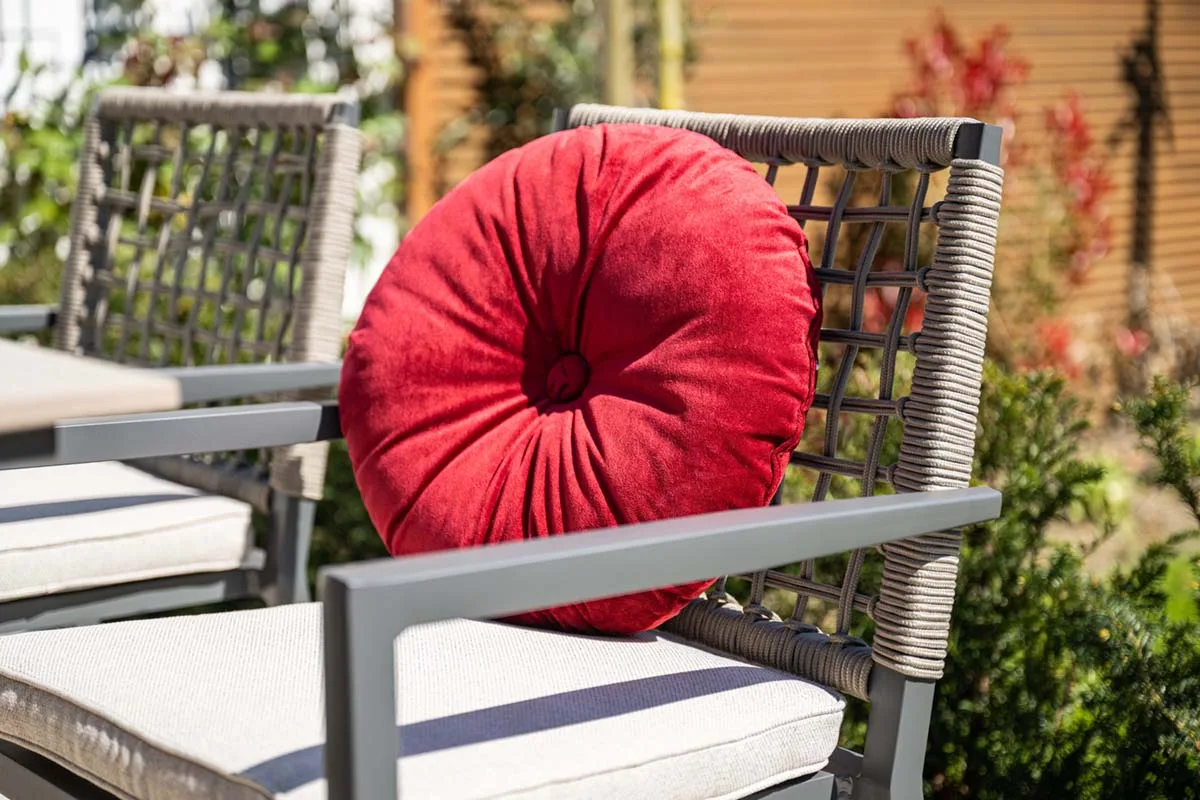Garden Impressions Florance – Lot de 4 chaises de jardin empilables