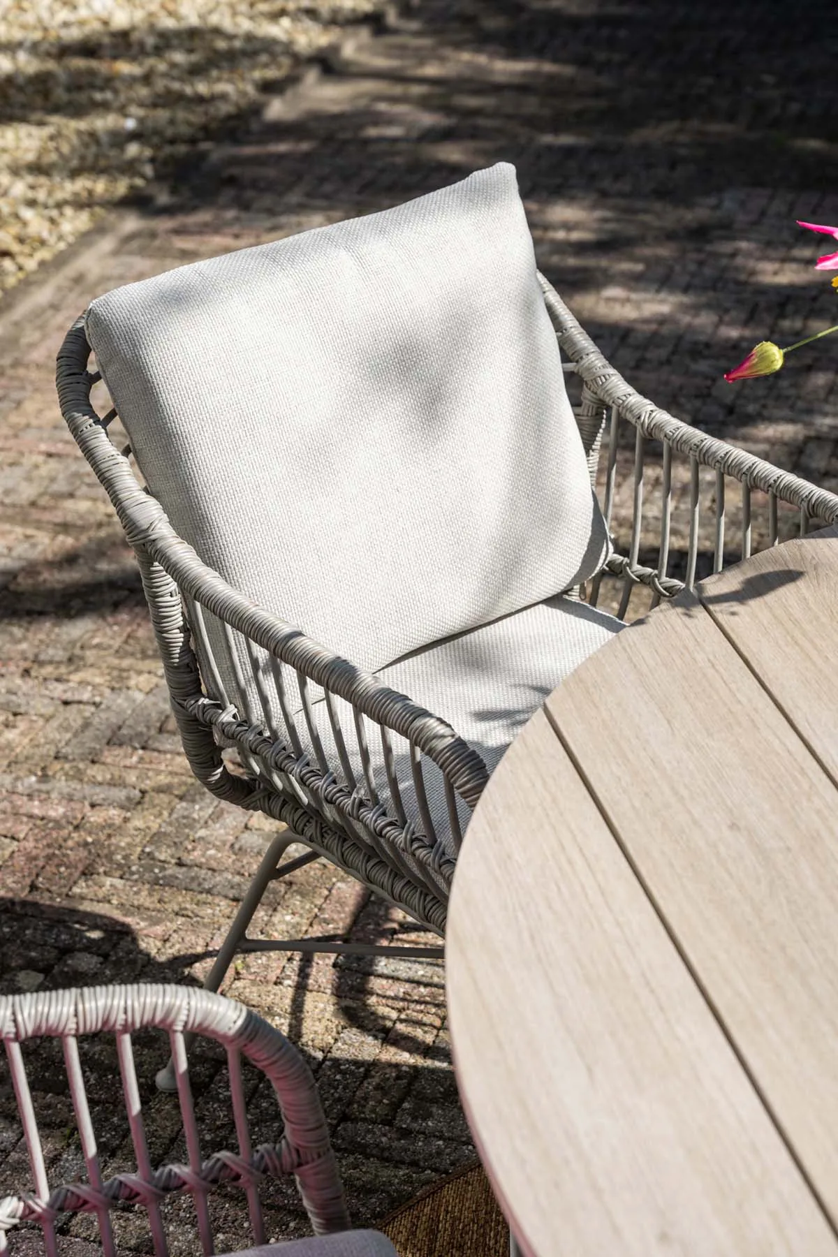 Garden Impressions Margriet chaises de jardin lot de 4 taupe